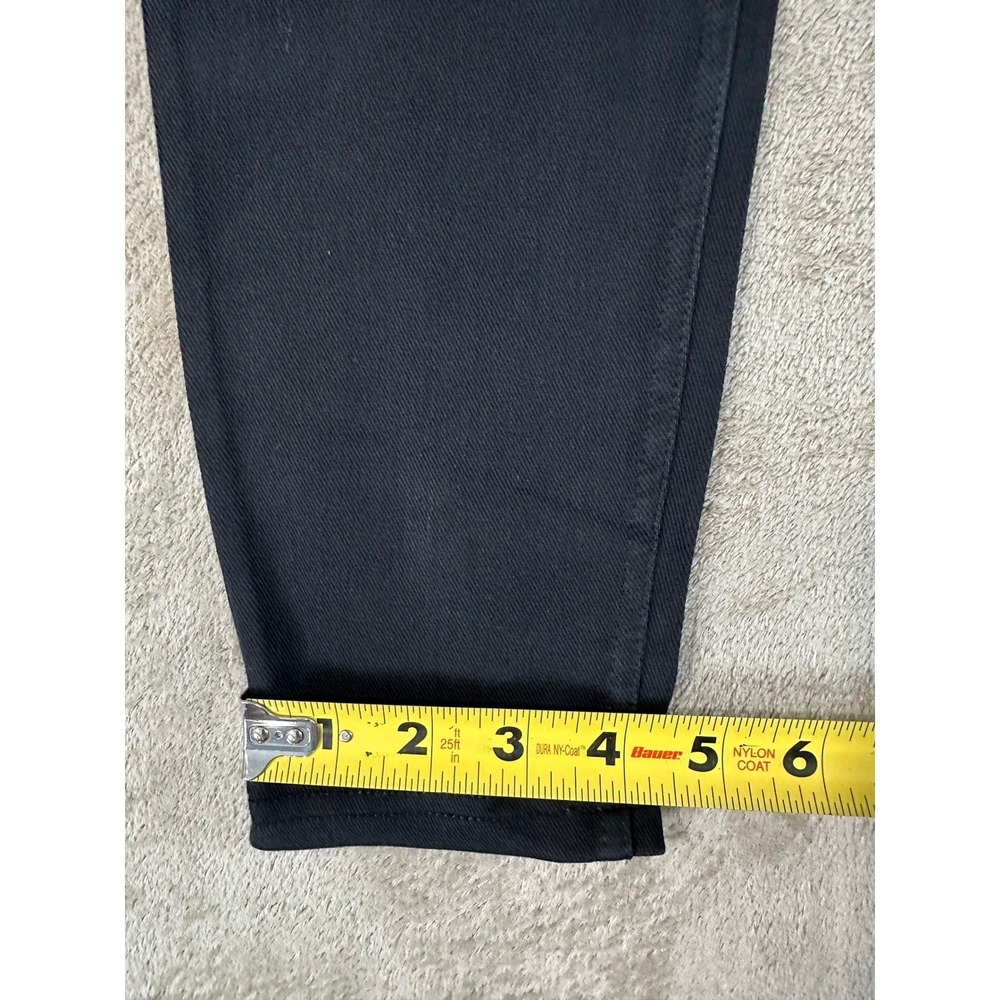 Halara Flex Denim Leggings Womens M Black High Waisted 7/8 Skinny Jeggings NEW - Picture 12 of 13